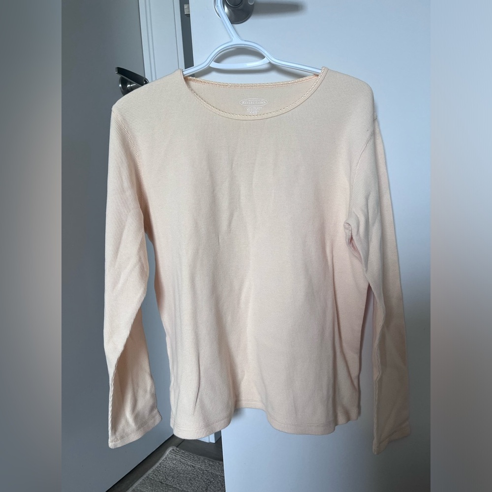 Northern Reflections Light Cream Long Sleeve Tee